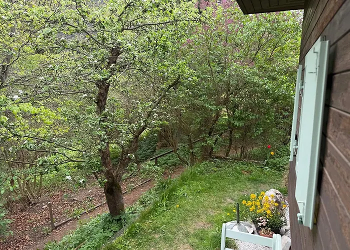 アパート Auszeit Im Holzhaus